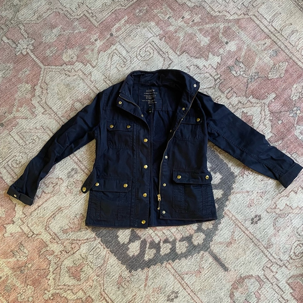 JCrew Relaxed Boyfriend Field Jacket